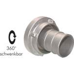 Storz-Kupplung 110-A, 100 (4")mm Schlauch, Messing