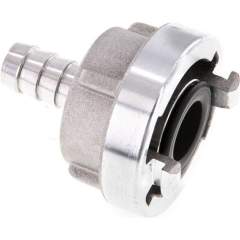 Storz-Kupplung 25-D, 13 (1/2")mm Schlauch, Aluminium (geschmiedet)