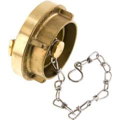 Storz-Blindkupplung 52-C (66mm), Messing