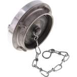 Storz-Blindkupplung 65 (81mm), Aluminium (geschmiedet)