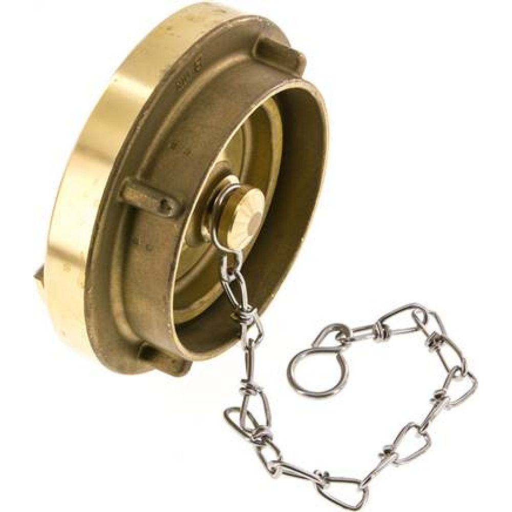 Storz-Blindkupplung 75-B (89mm), Messing