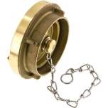 Storz-Blindkupplung 75-B (89mm), Messing