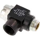 STOP-12. Pilot operated check valve without manual emergency operation, G 1/2" (female thread / male thread)