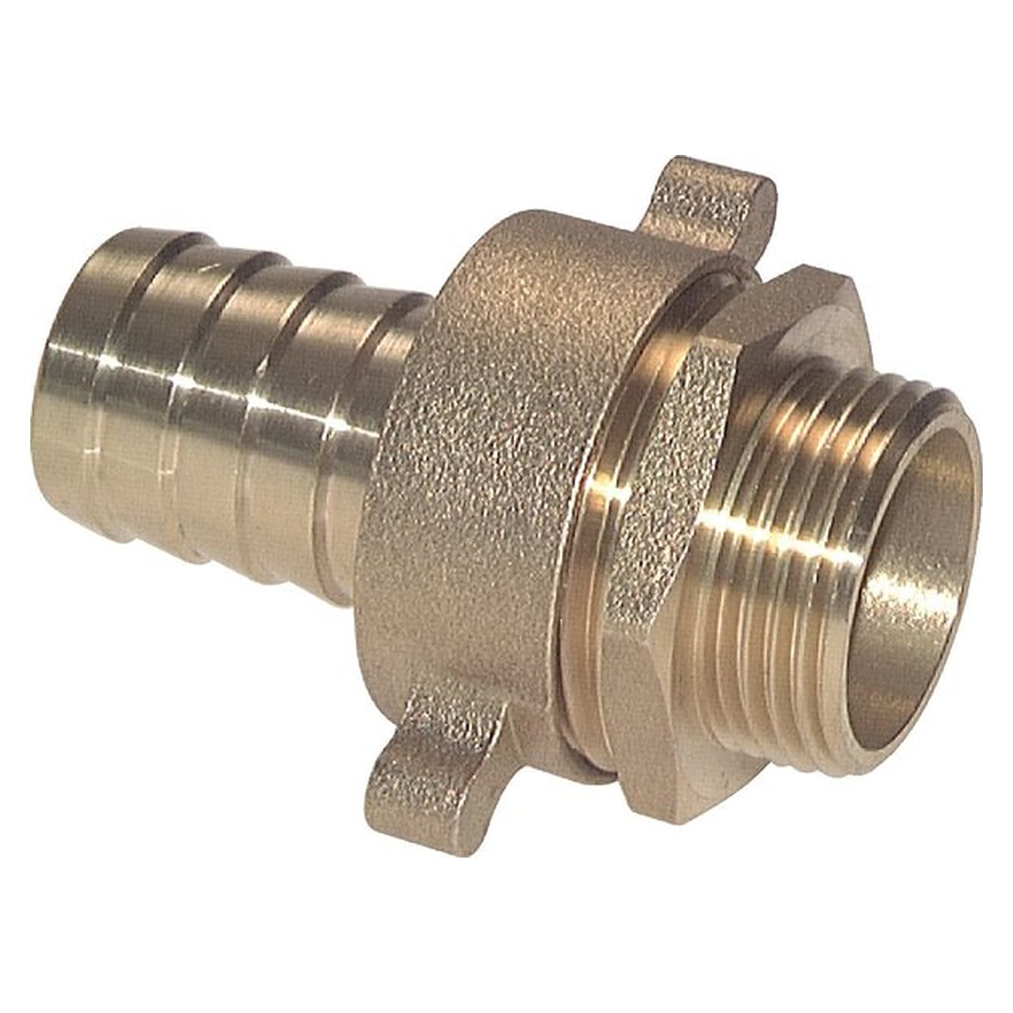 Standrohrverschraubung, flach dichtend, Gewinde G 3/4", Schlauchanschluss 19 (3/4") mm