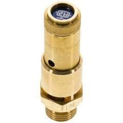 SV 12 10-1,1 MS TÜV-Sicherheitsventil G 1/2" (DN10), 1,10 bar, Messing