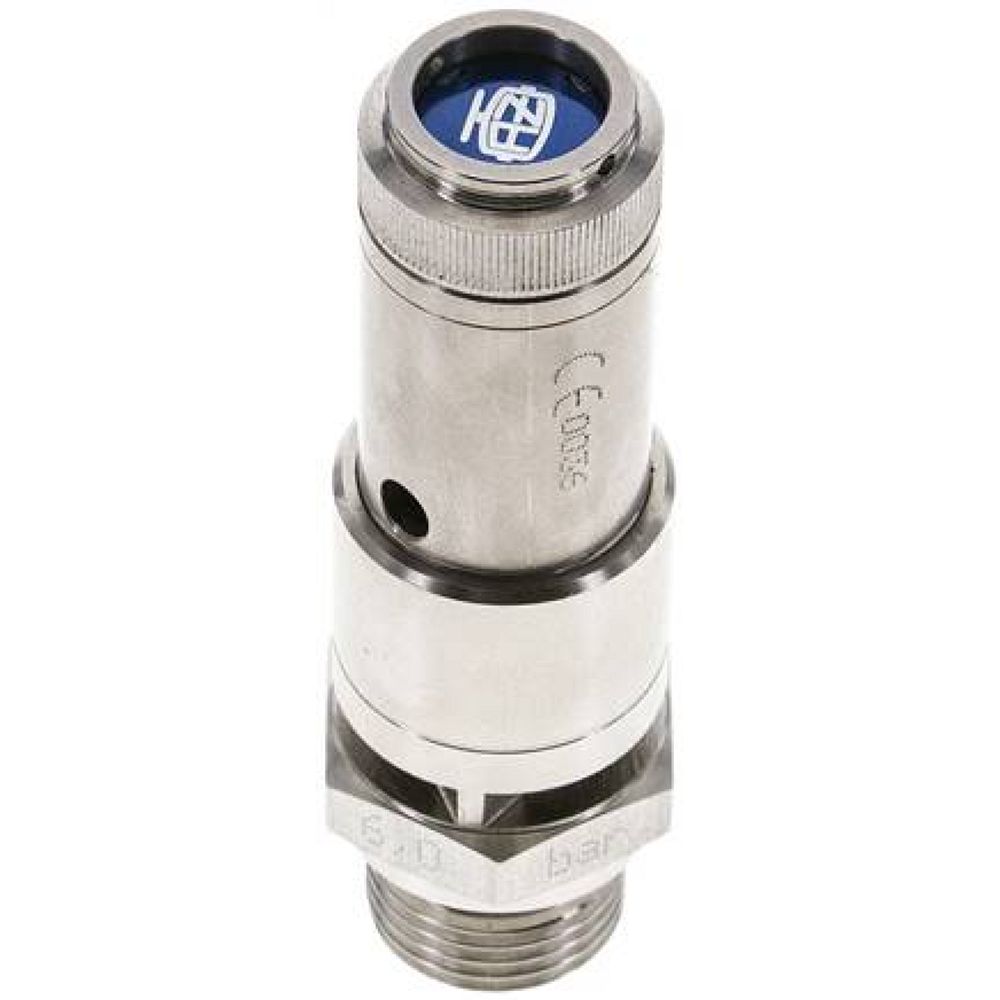 SV 12 10-1,6 ES2A TÜV-Sicherheitsventil G 1/2" (DN10), 1,60 bar, 1.4401