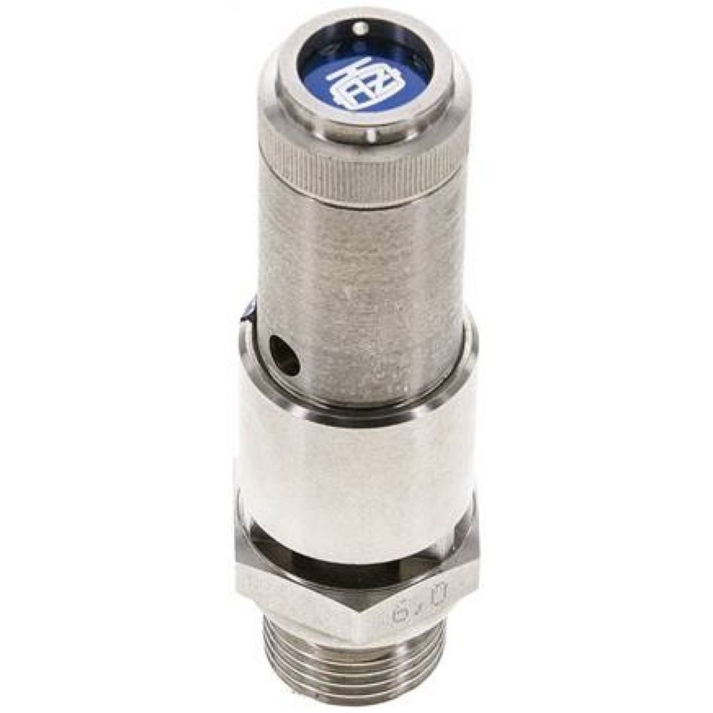 SV 12 10-1,6 ES TÜV-Sicherheitsventil G 1/2" (DN10), 1,60 bar, 1.4571