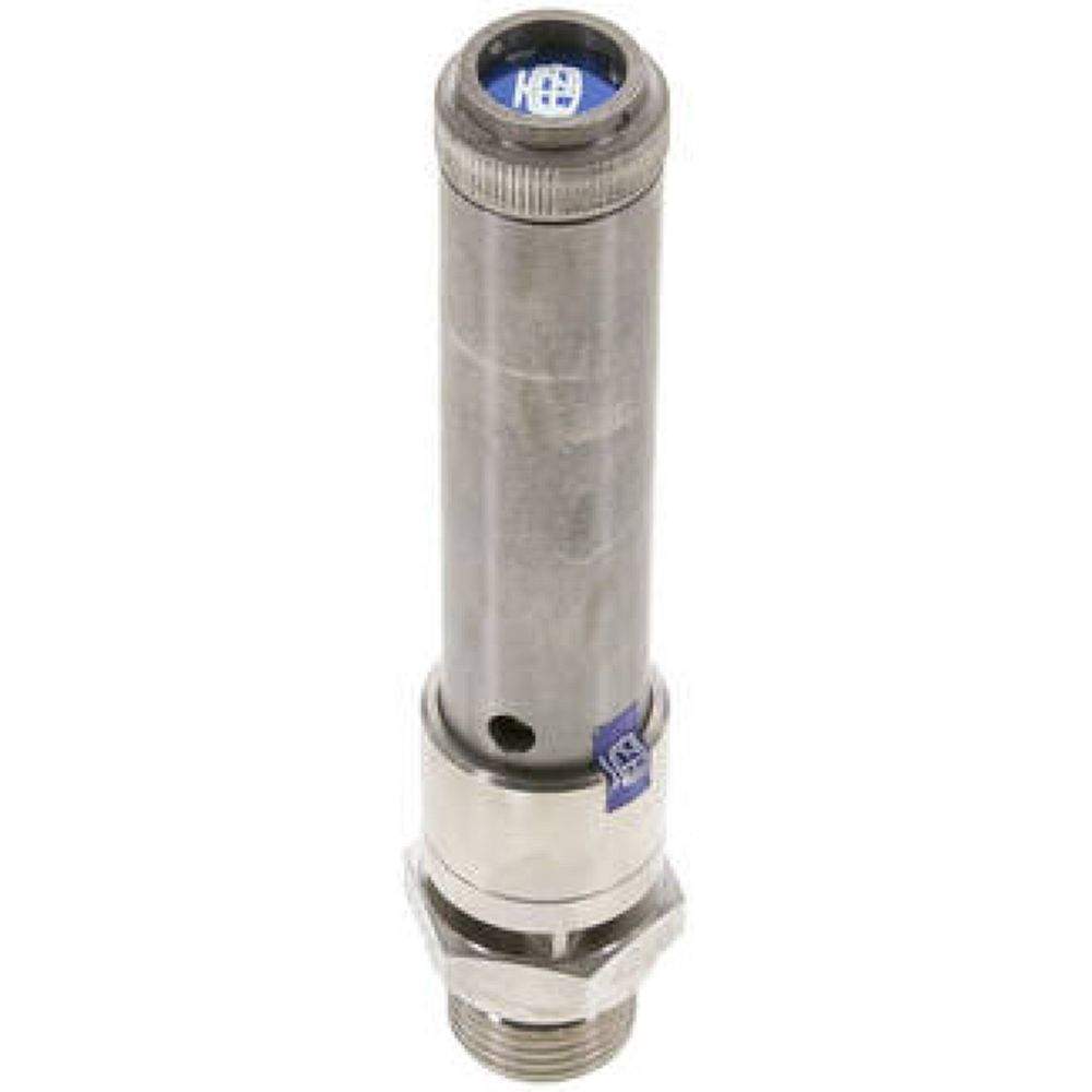 SV 12 10-41 MSV TÜV-Sicherheitsventil G 1/2" (DN10), 41,00 bar, Messing vernickelt