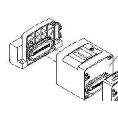 SMC SV2000-51D-11A-00. Endplatte D-Seite