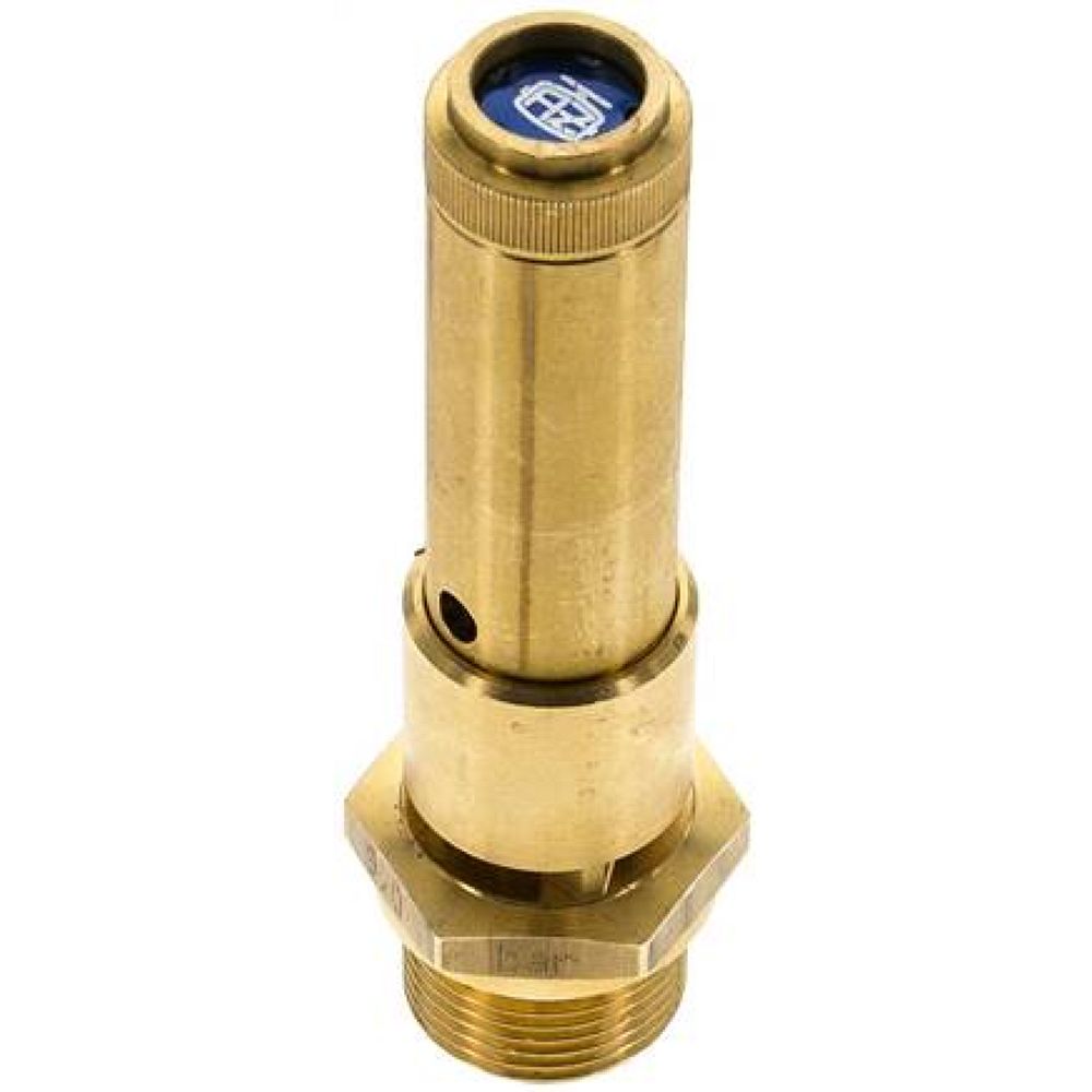SV 34 10-11,5 MS TÜV-Sicherheitsventil G 3/4" (DN10), 11,50 bar, Messing