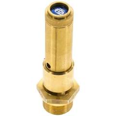 SV 34 10-12,3 MS TÜV-Sicherheitsventil G 3/4" (DN10), 12,30 bar, Messing