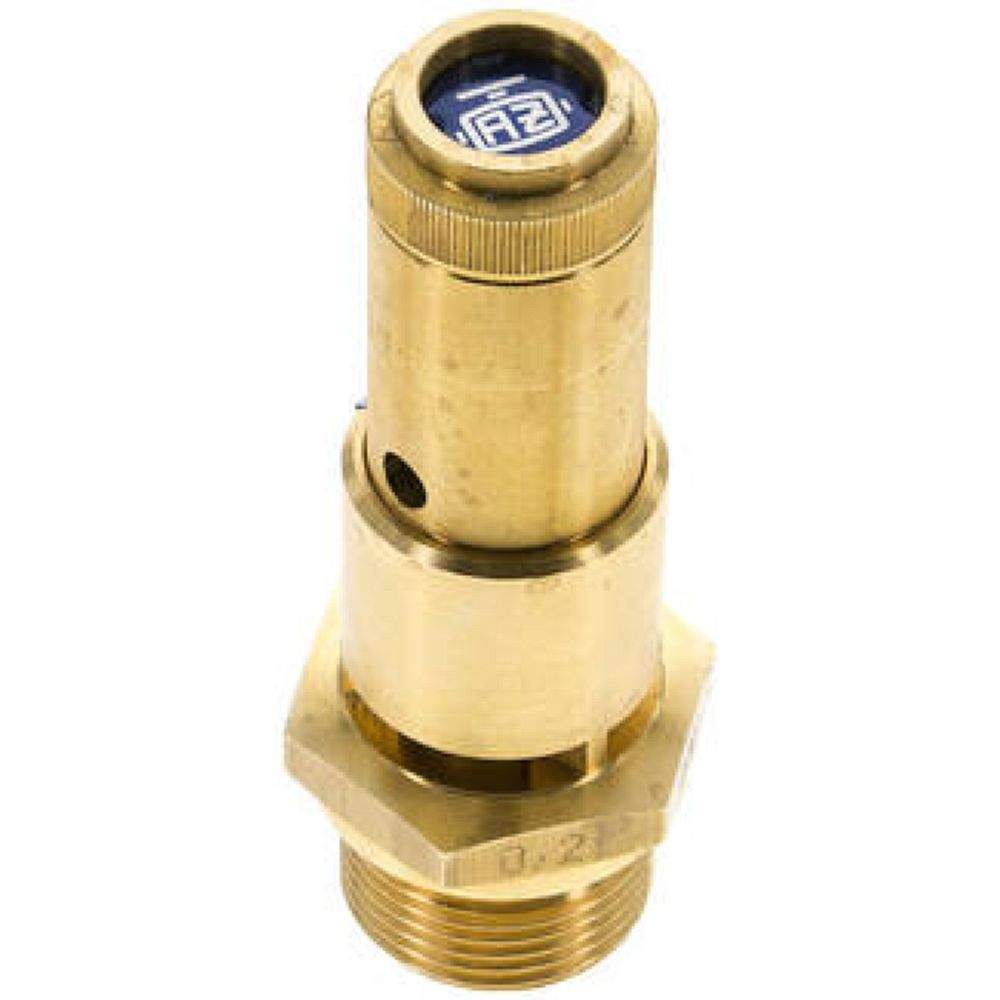 SV 34 10-8 MS TÜV-Sicherheitsventil G 3/4" (DN10), 8,00 bar, Messing