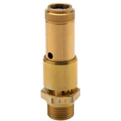 SV 38 10-41 MS TÜV-Sicherheitsventil G 3/8" (DN10), 41,00 bar, Messing