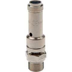 SV 14 8-18 MSV TÜV-Sicherheitsventil G 1/4" (DN8), 18,00 bar, Messing vernickelt