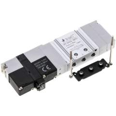 E.MC SV-5312-M7C. Solenoid valve for S1V, 5/3-way (centre position closed)