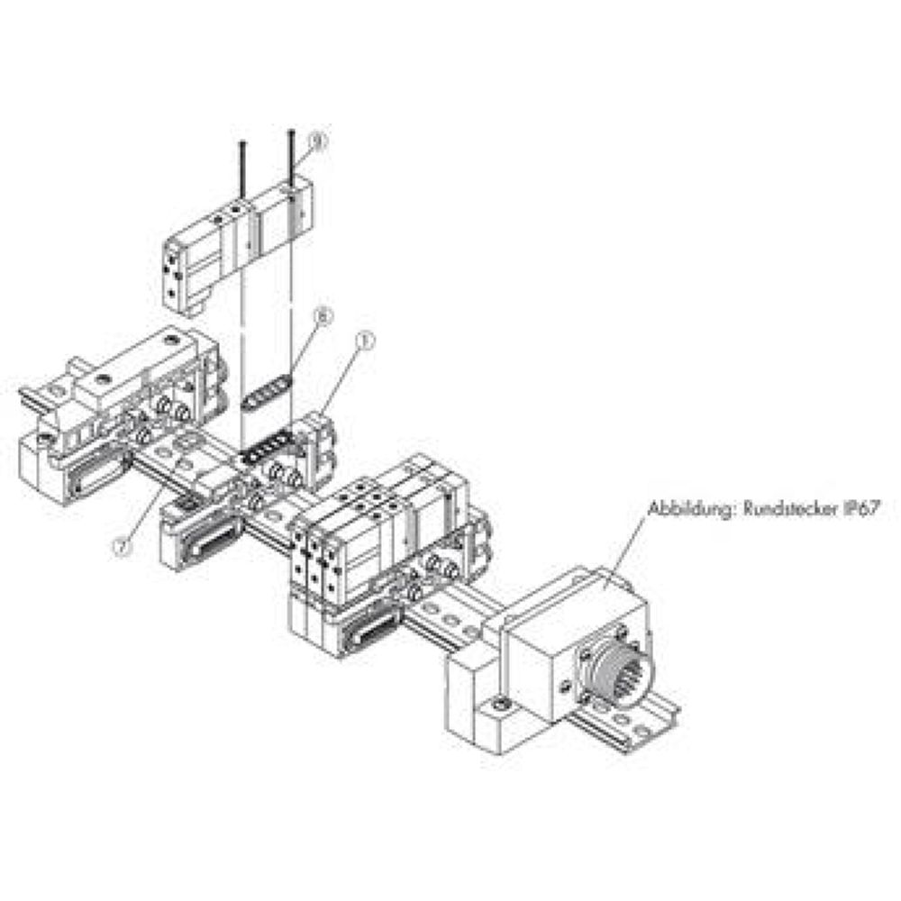 SMC SX3000-181-1. Dichtung