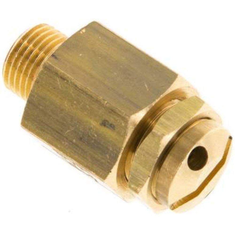 SVM 18-7 Mini-Sicherheitsventil G 1/8", 3-7 bar, Messing