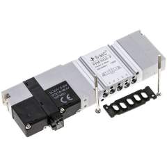 E.MC SVM 5312-P. Magnetventil für S1V, 5/3-Wege (Mittelstellung belüftet)