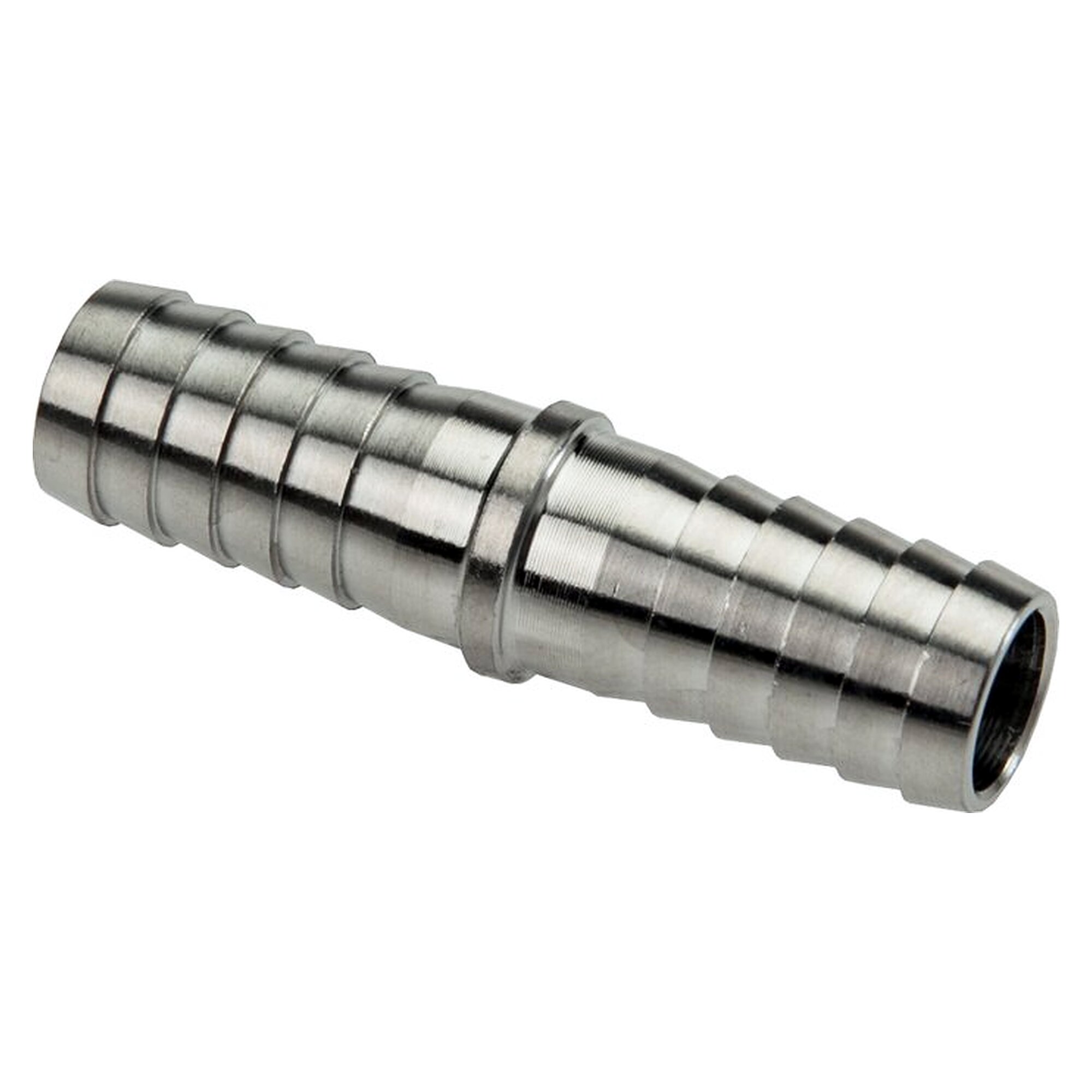 Hose joining tube, hose bore 9 (3/8") mm, stainless steel 1.4301