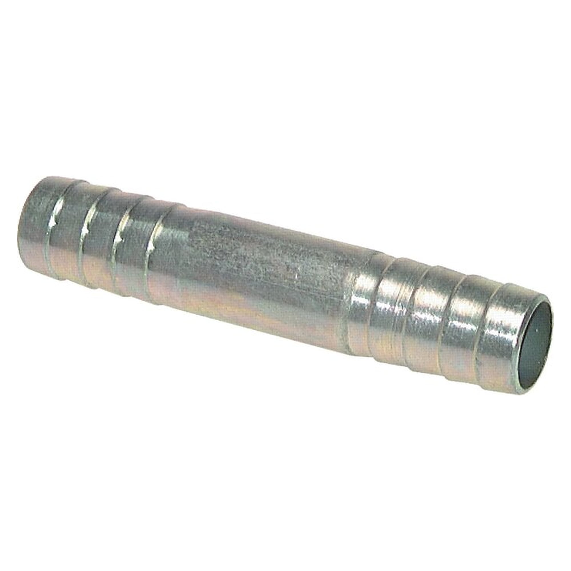 Hose joining tube, hose bore 38 (1-1/2") mm, hose bore 38 (1-1/2") mm, zinc plated steel