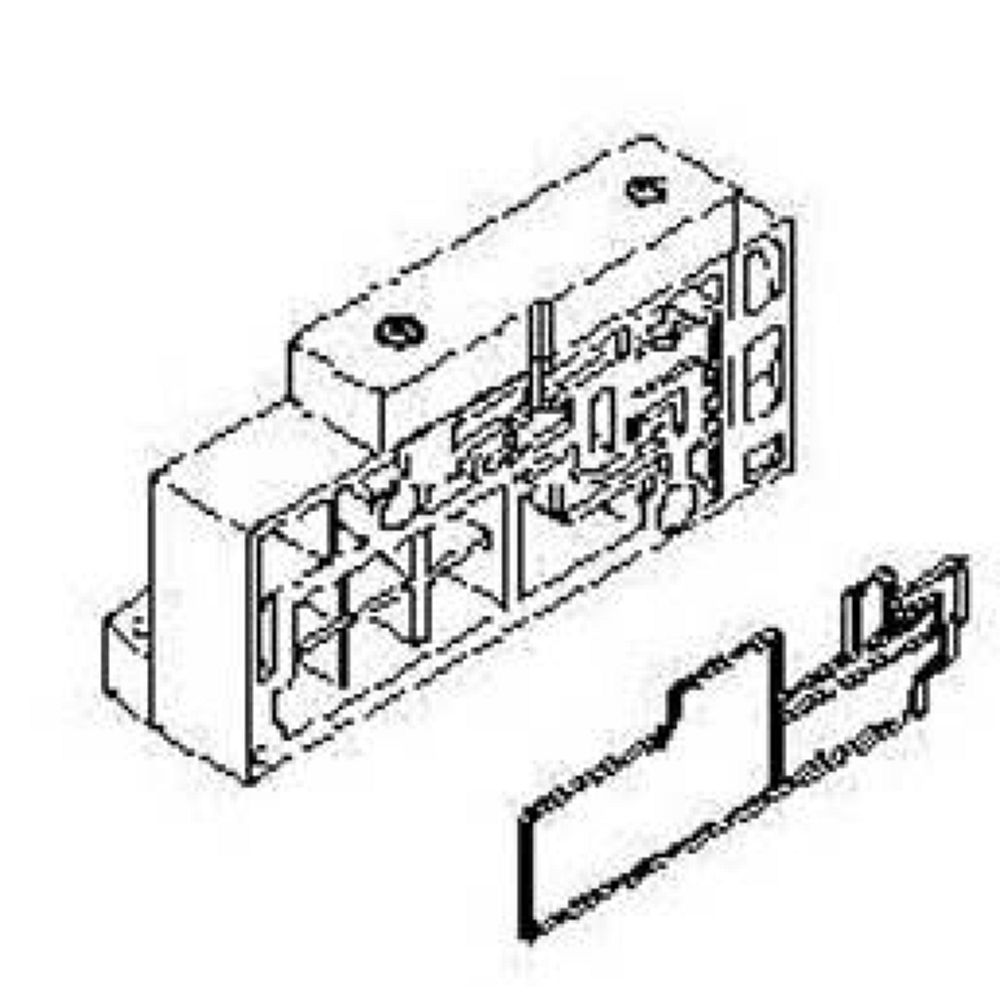 SMC SX3000-16-2A. Fußplatte
