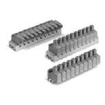 SMC SS3Y1-S41-02-M5-Q. SS3Y1, Serie 100 Mehrfachanschlussplatte, Flanschversion