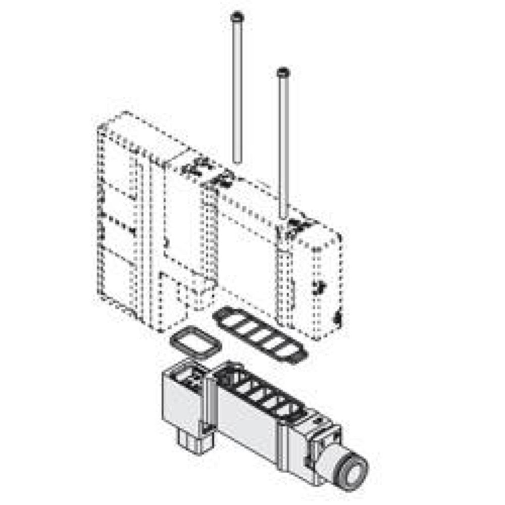 SMC SY50M-26-1A. SY5000, Blanking Plate
