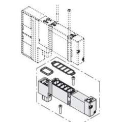 SMC SY50M-39-1A-C8. SY5000, Individuelle Versorgungseinheit/Entlüftungseinheit