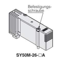 SMC SY50M-15-1A. DIN-Schienenbefestigung