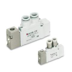 SMC SYA3220-C4. SYA3000/5000/7000, Pneumatisch betätigtes 5/2-, 5/3-Wegeventil / Rohrversion