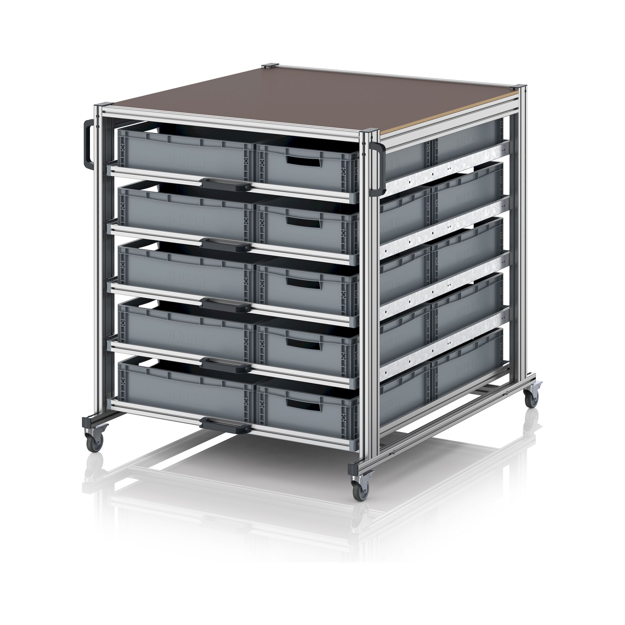 Systemwagen 130 x 126,2 x 134,6 cm - Auer EG SW 134 1210 6417