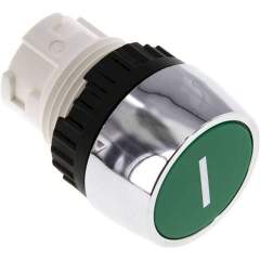 Airtec T-2211-GRUN-R. Actuator attachment 22mm, Pushbutton (green with white stripe)