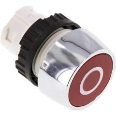 Airtec T-2211-ROT-R. Actuator attachment 22mm, Pushbutton (red with a white circle)