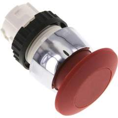 Airtec T-2212-ROT-R. Actuator attachment 22mm, Mushroom button (red)