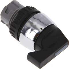 Airtec T-2213-R. Actuator attachment 22mm, Rotary switch, 60° latching (black)