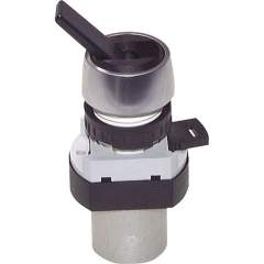 Airtec T-22-316. 3/2-way Rocker lever-valve, black (22,5mm), M5