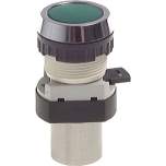 Airtec T 30 311 SCHWAR. 3/2-Wege Drucktaster-Ventil, schwarz (30,5mm), M5