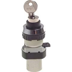 Airtec T-30-314. 3/2-way Key-operated switch-valve, black (30,5mm), M5