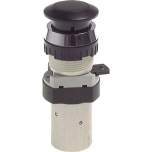 Airtec T-30-512-ROT. 5/2-way Mushroom button-valve, red (30,5mm), M5