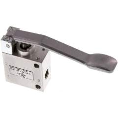 TH 314. 3/2-Wege (NC/NO) Ventil mit Tasthebel, G 1/4"