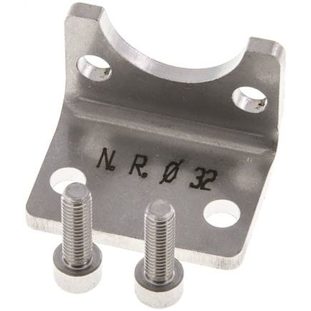 ISO 15552-Fußwinkel 32 mm, 1.4401