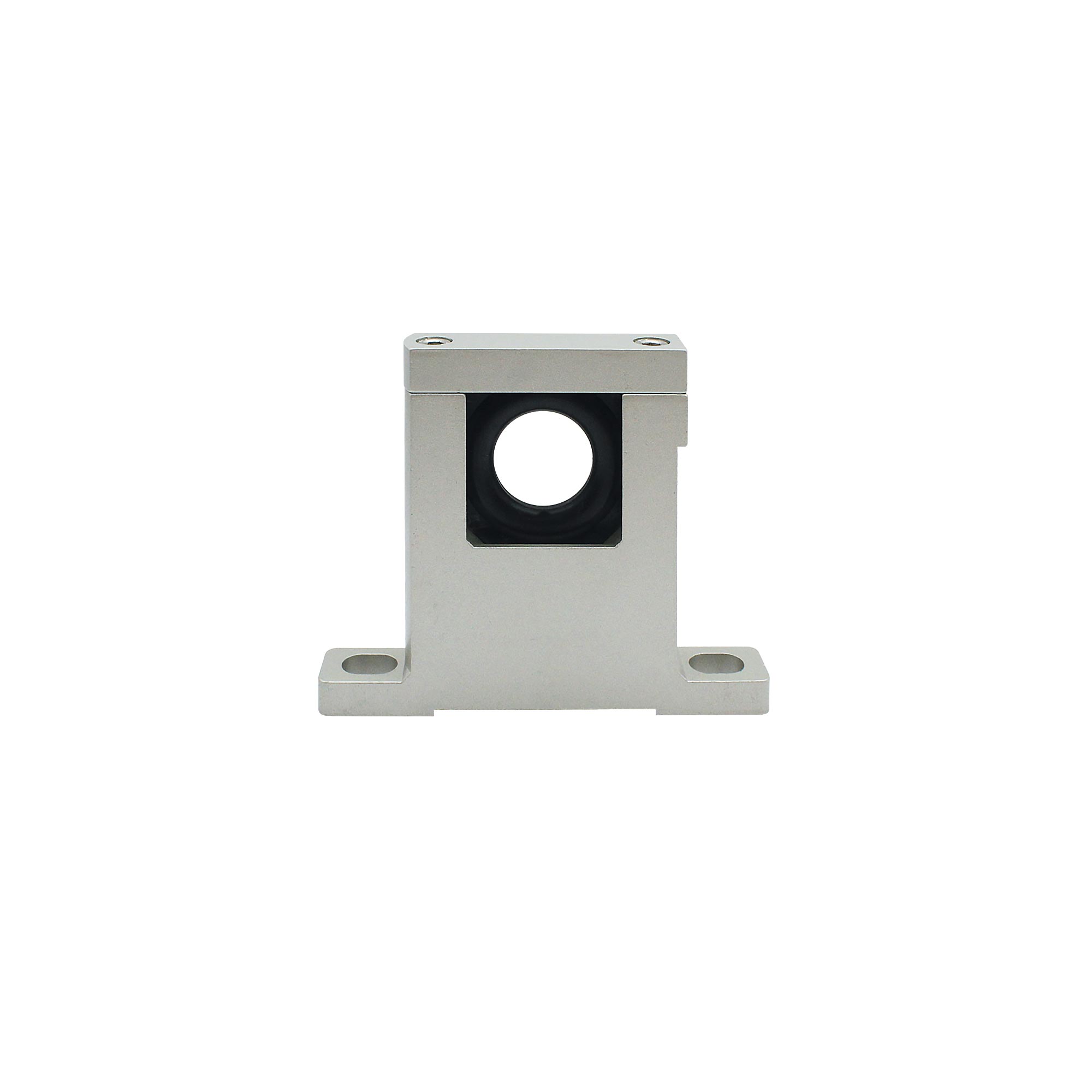 Connecting element with wall mounting, 2 holes, T-shaped bracket - Riegler 116611