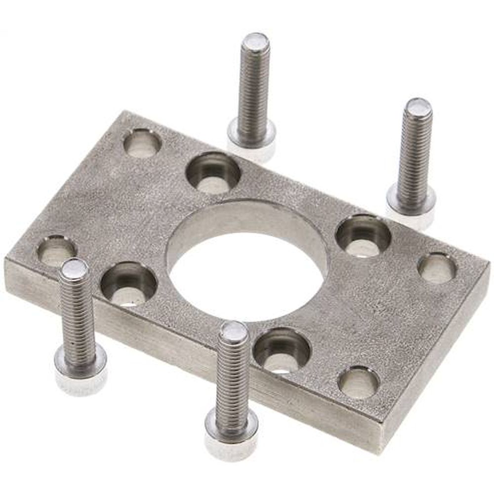 ISO 15552-flange attachment 32 mm, 1.4401