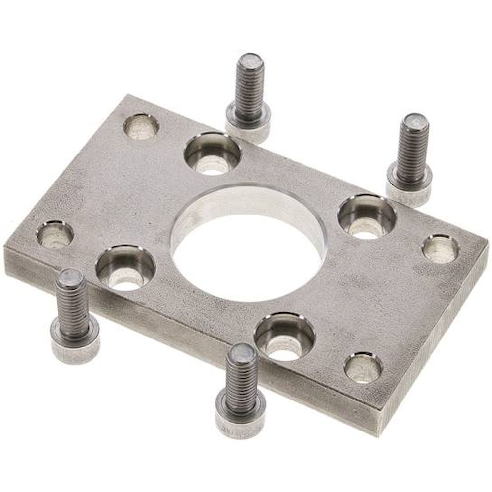 ISO 15552-flange attachment 50 mm, 1.4401