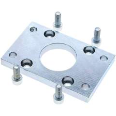 TB 63. ISO 15552-flange attachment 63 mm, Zinc plated steel