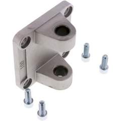 ISO 15552-Yoke swivel fastening 100 mm, Aluminium with sleeve