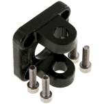 ISO 15552-Yoke swivel fastening 40 mm, Burnished steel