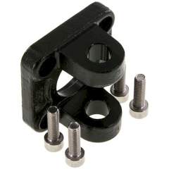ISO 15552-Yoke swivel fastening 40 mm, Burnished steel