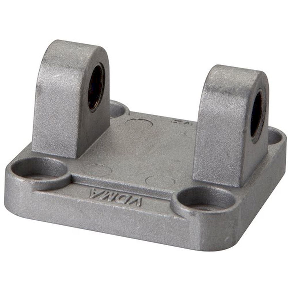 ISO 15552-Yoke swivel fastening 125 mm, Burnished steel