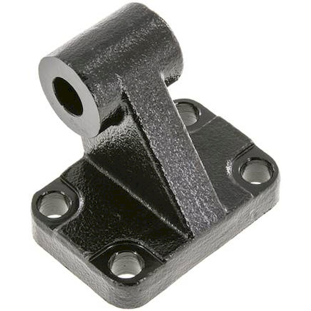 ISO 15552-90° loop strap swivel mounting 50 mm, Burnished steel